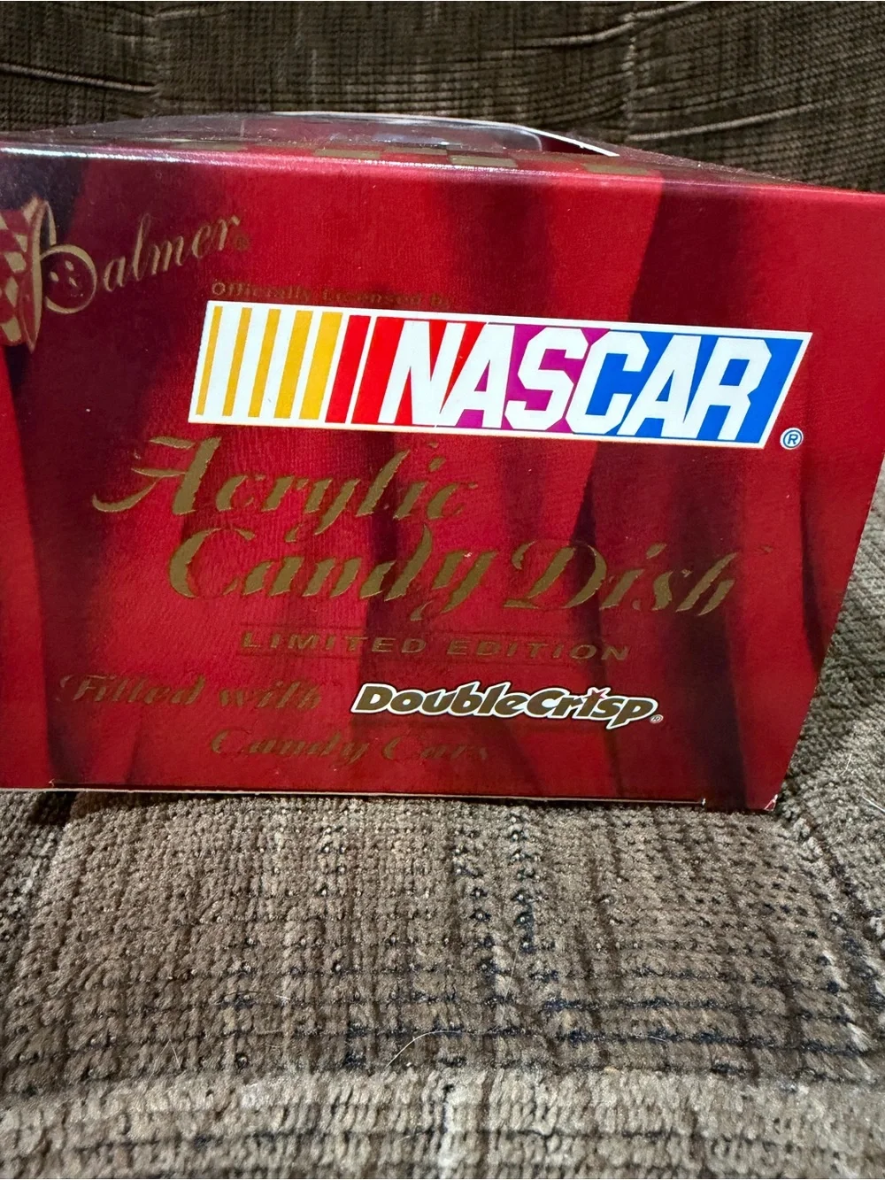 Nascar Red and Black Branded Box Artwork